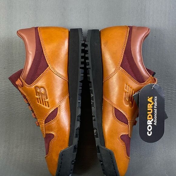 New Balance  RAINIER LOW 'GLAZED GINGER' Brown sneaker shoes mens size  8.5 - Picture 5 of 9